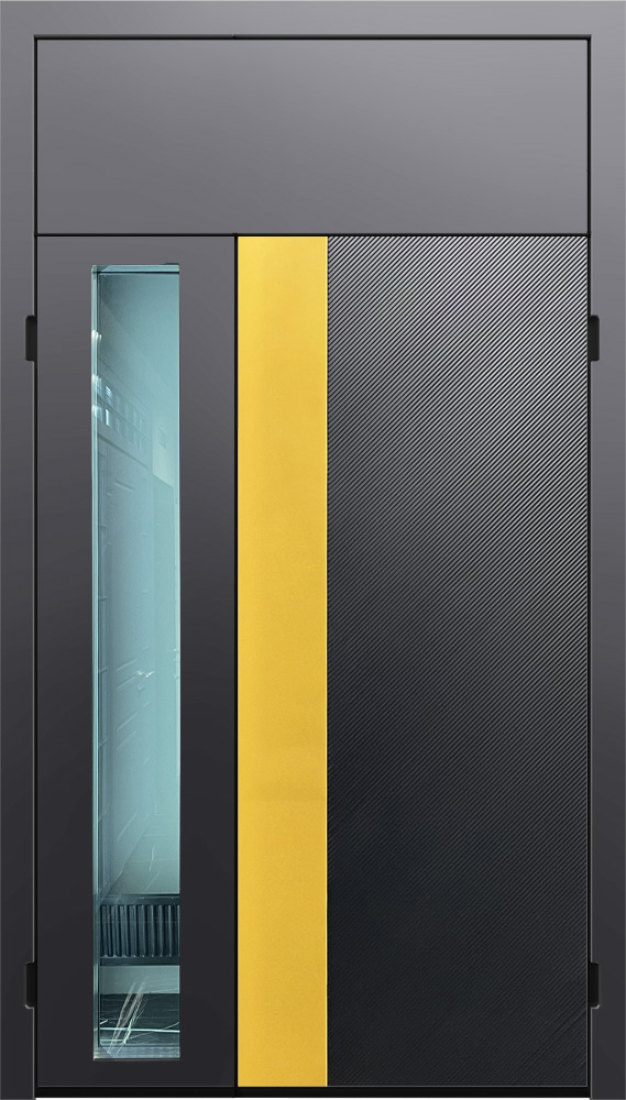 Эмаль с фрезеровкой Ral 9005 Combo 06 ОСФБВ